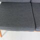 Mid-Century Modern Hans Mitzlaff 1950s Boomerang Sofa for Eugen Schmidt, 1950's
