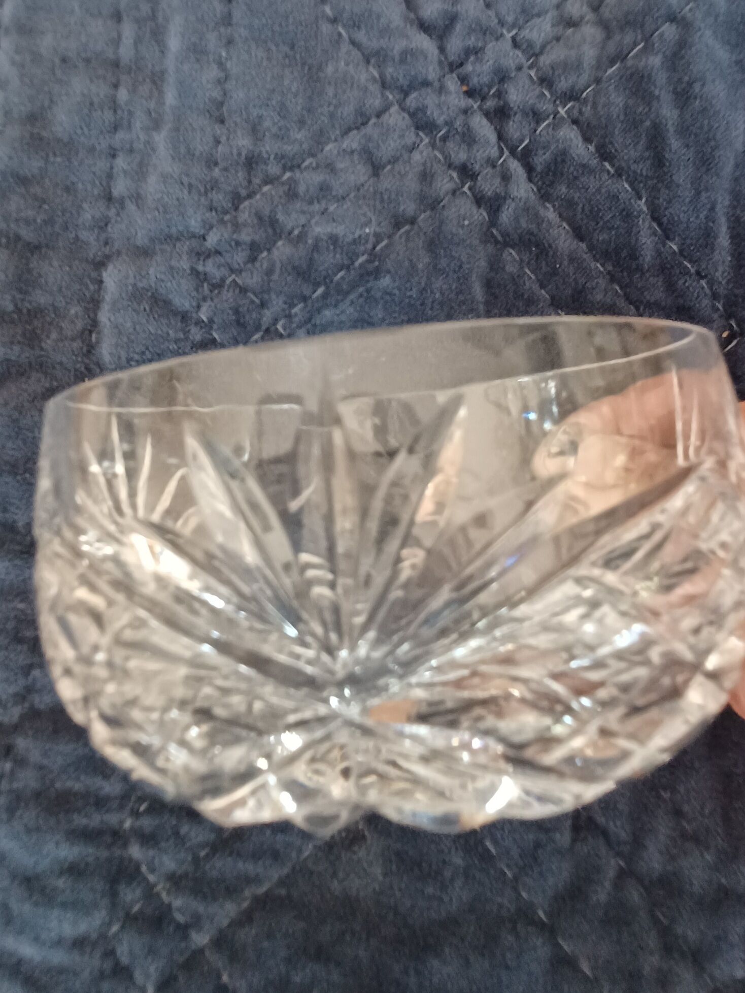 Cristal Saint Louis cream service