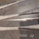 12 silver-plated table knives by Christofle Albatros SL