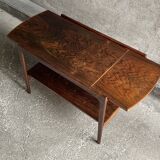 Table basse scandinave en palissandre, 1960s