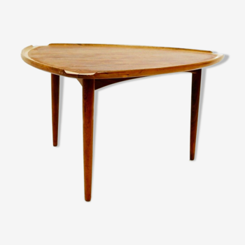 Table basse par Johannes Andersen pour CFC Silkeborg Danemark 1960
