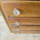 Commode vintage - poignées fleurs
