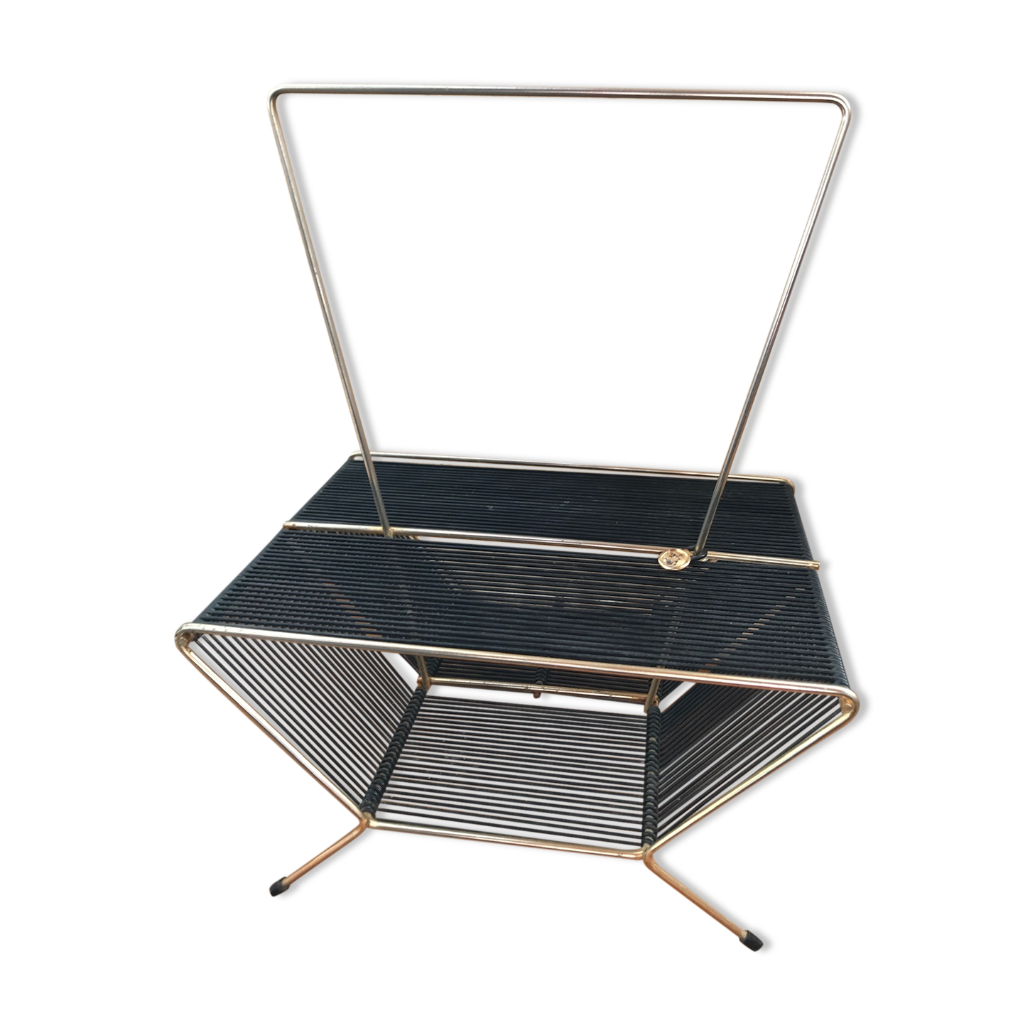 Scoubidou door-vinyl and metal creation trefuld