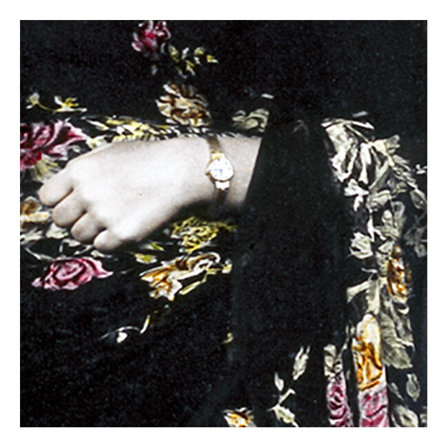 Photograph of a beautiful Bombay resident in sari