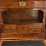 Secretary in mahogany Louis Philippe