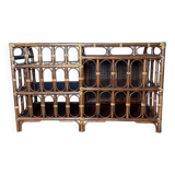 Vintage rattan sideboard/sideboard