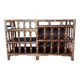 Vintage rattan sideboard/sideboard