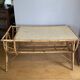 Vintage wicker rattan coffee table from the 1960s/70s (delivery possible)