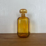 Amber glass apothecary jar