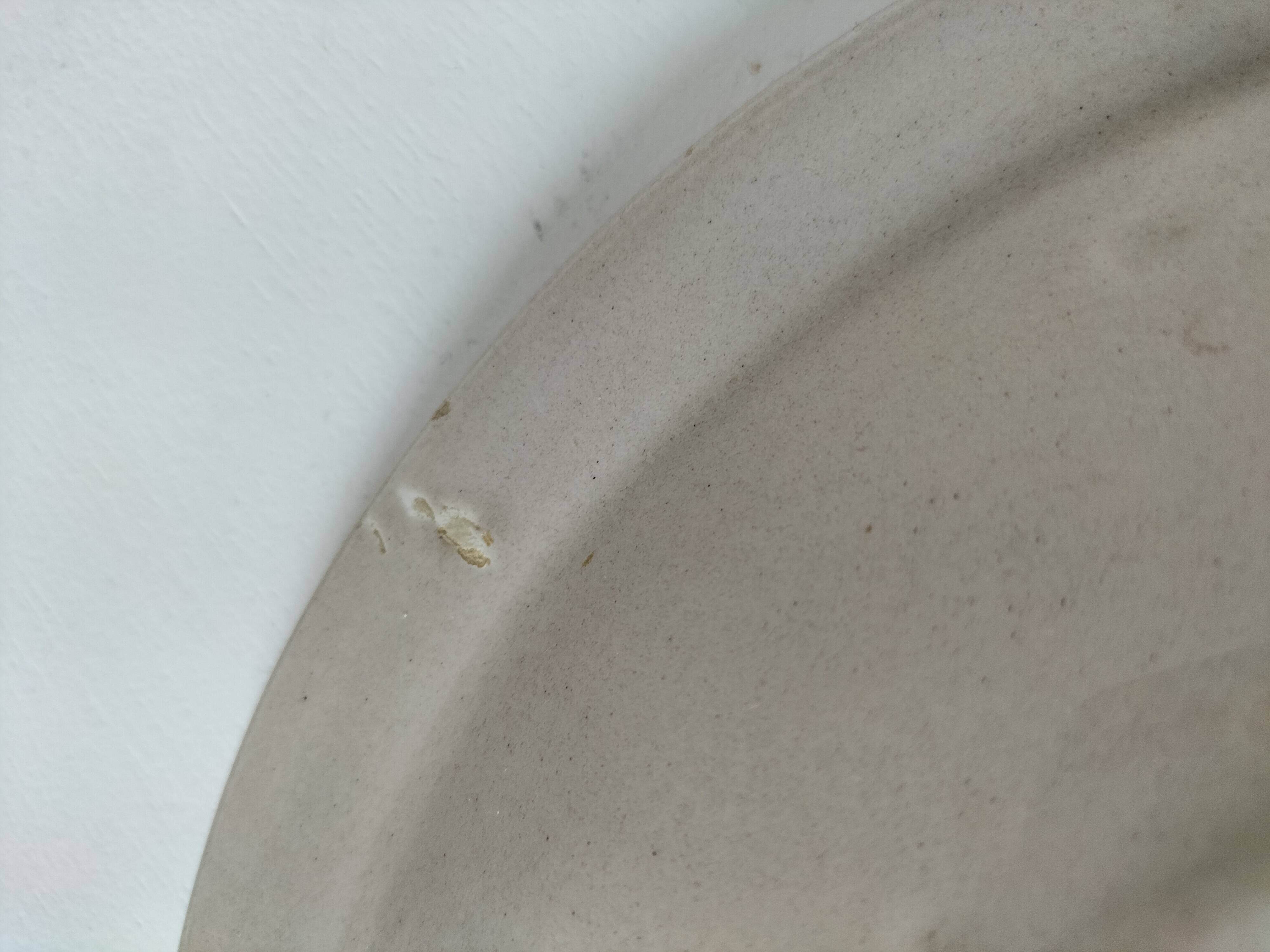 Large vintage Italian plate – hand-painted floral decoration – Primula,