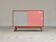 Buffet commode U-452 rose par Jiri Jiroutek pour Interier Praha 1960