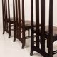 Chaises Ingram Low en bois de frêne au style de Glasgow de Charles Rennie Mackintosh pour Cass