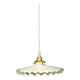 Vintage white opaline lace pendant light (OP12)