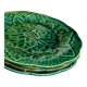 Set of 4 dessert plates in earthenware with vine leaves Gien
