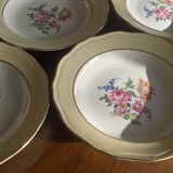 8 hollow plates L'Amandinoise