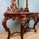 Console with its mirror Louis XV 1900-1930