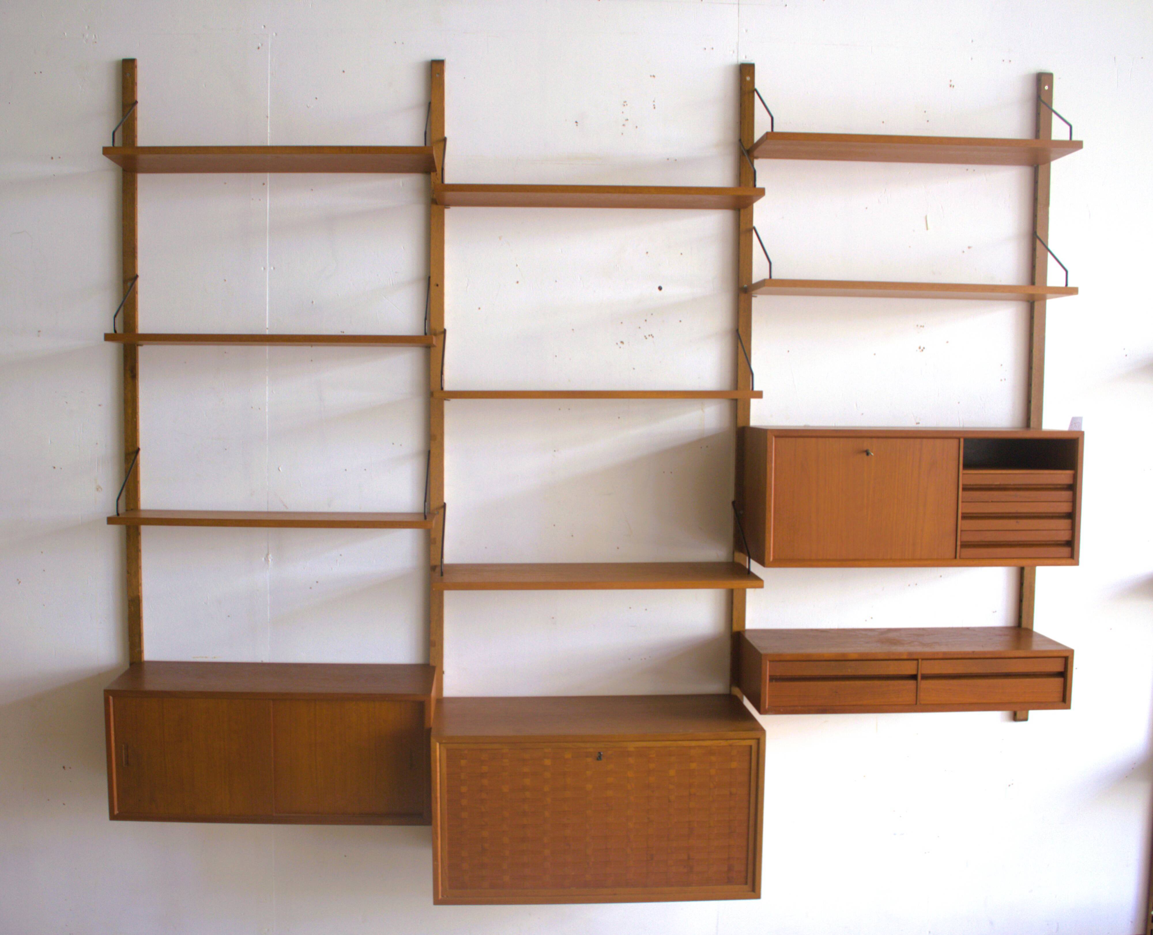 Wall unit by Poul Cadovius, Denmark, 1960s