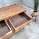 Buffet vaisselier en pin 1900