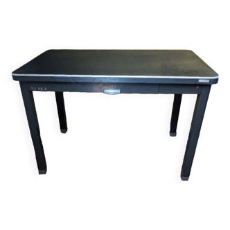 Industrial metal desk