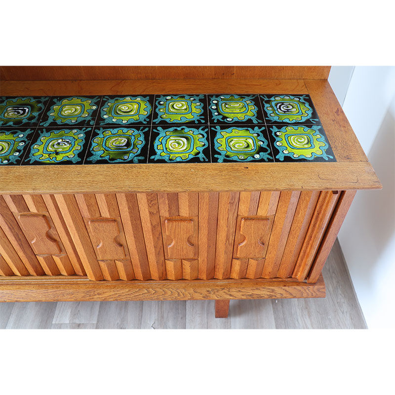 Vintage buffet Guillerme et Chambron edition "Votre Maison" 1960