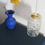 Walking lamp - Globe frosted glass 50s