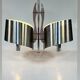 Vintage Maison Charles Pendant Lamp, France 60's