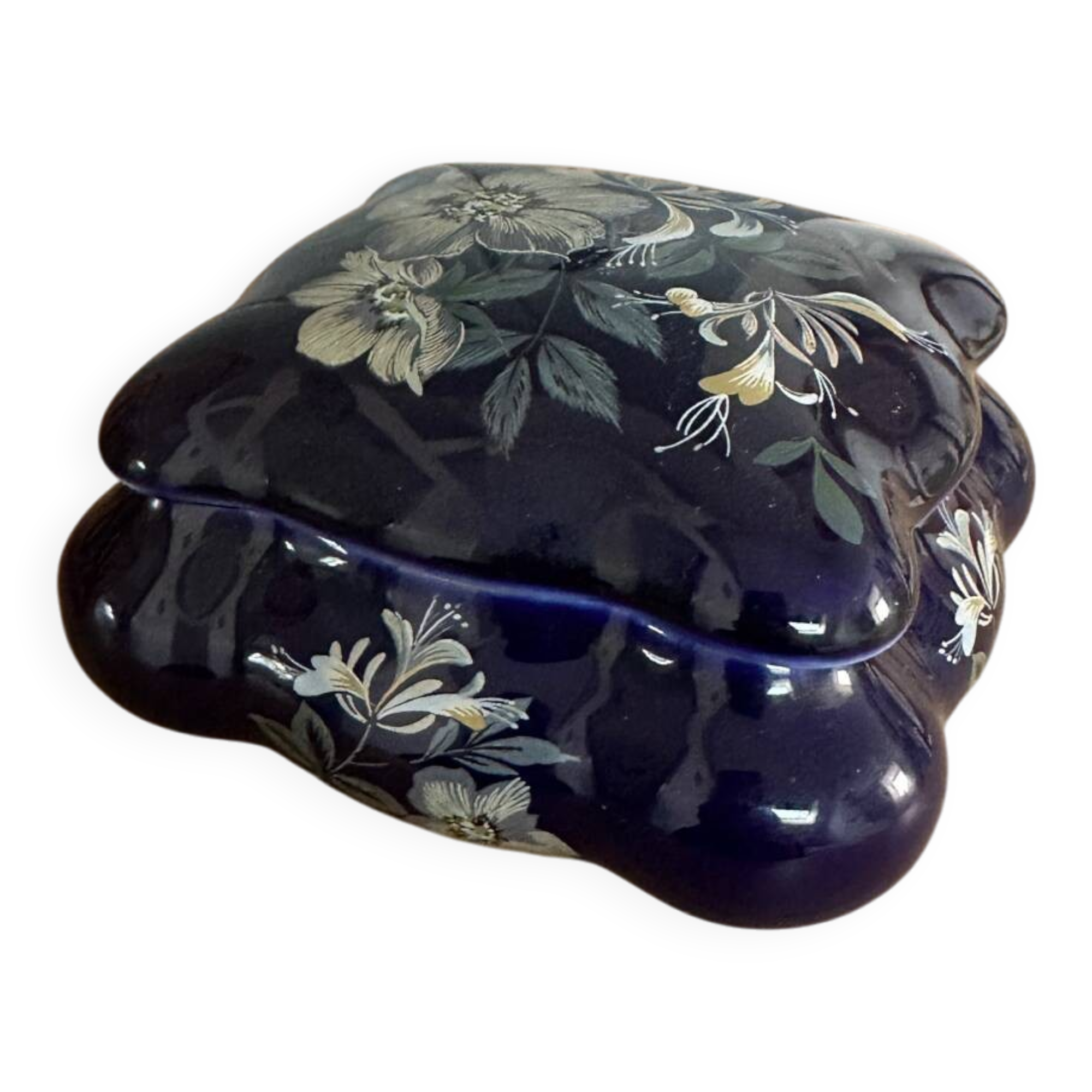 Small ceramic candy box