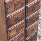 Apothecary seed cabinet