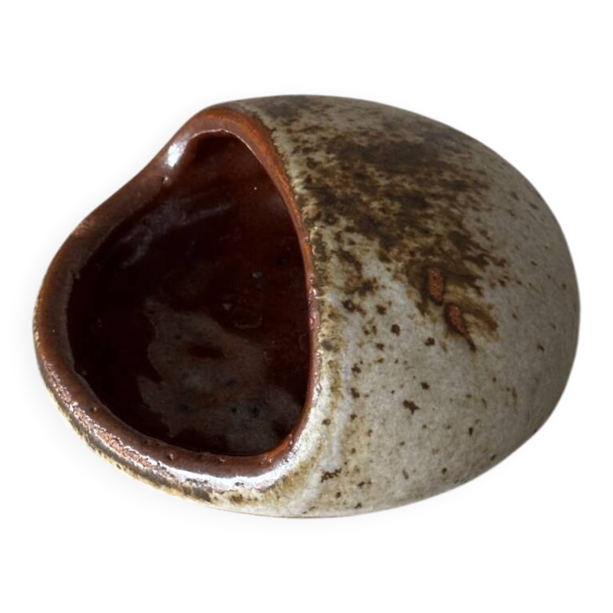 Ceramic enamelled trinket dish / jewellery holder