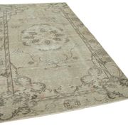 Tapis beige turc antique noué à la main 155 cm x 273 cm