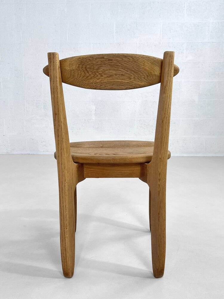 6 chairs Thierry 1960s by Guillerme and Chambron Your House