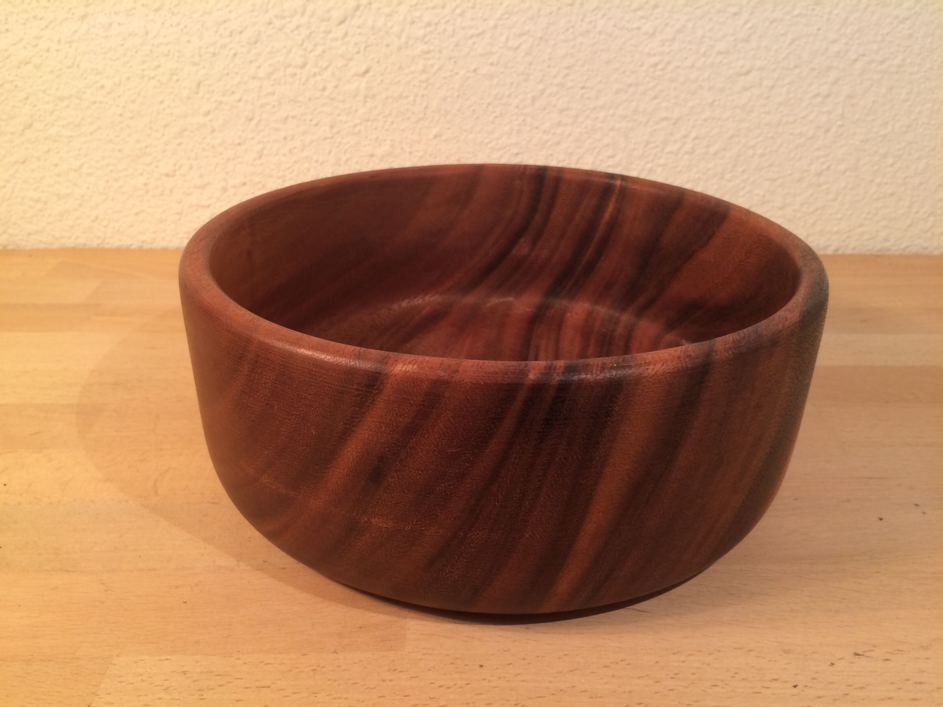Scandinavian teak fruit cup 26 cm