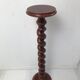 Henri II style column twisted wood