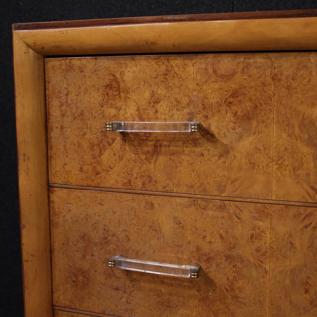 Italian design chest of drawers from the 70s