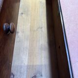 Commode large en acajou