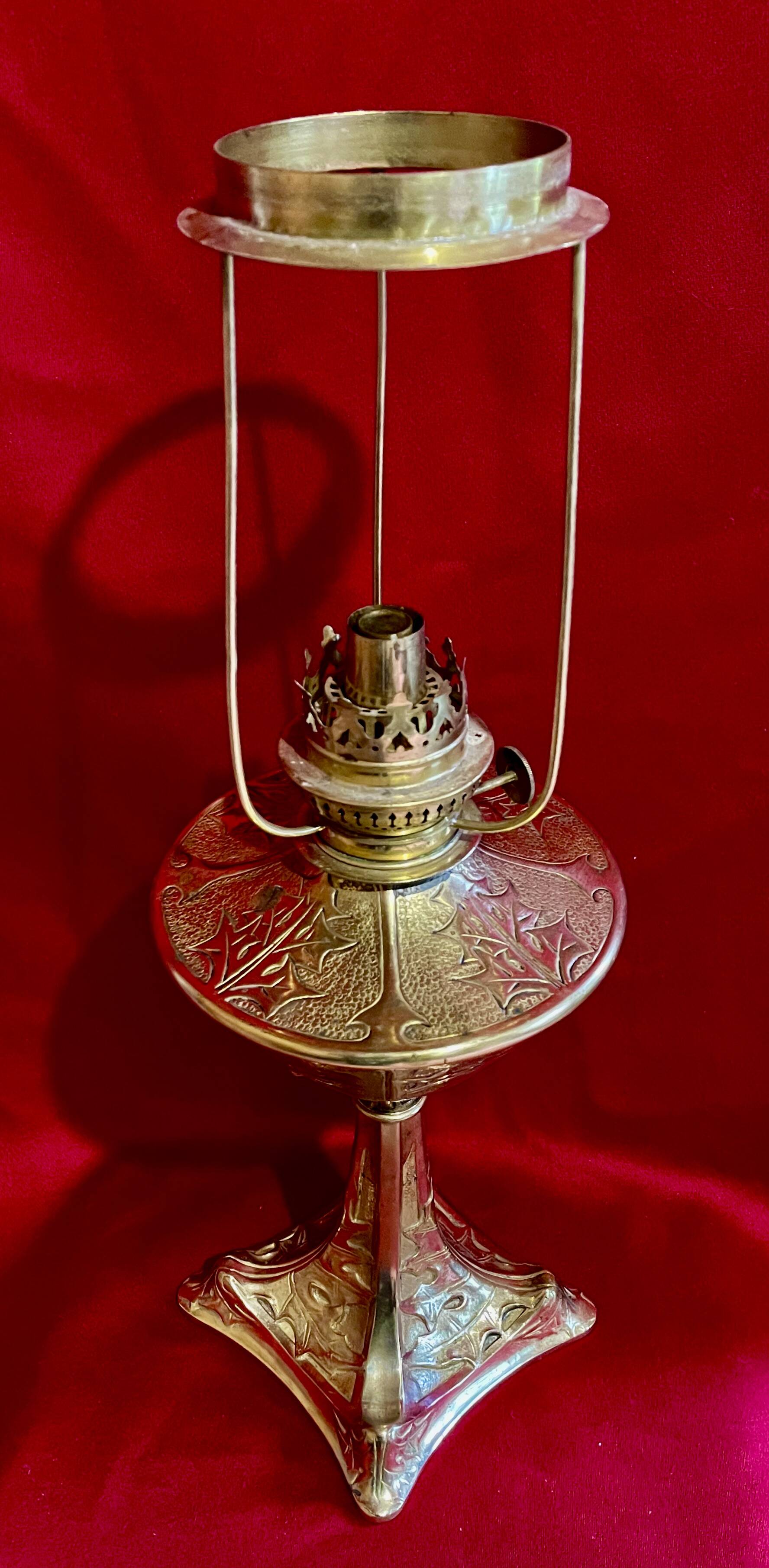Art Deco oil lamp 19th century