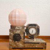German Art Deco desk clock by Colossal 1930 1940