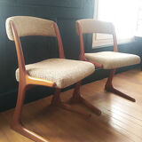 Pair of 1960s Jerk chairs
