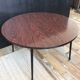 Table basse ronde en formica des années 70