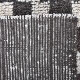 4x7 Checkered Handmade Wool Rug 137x214Cm SK 241436