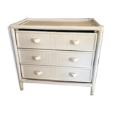 Dresser in patina rattan