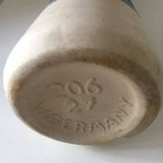 Vase West Germany décor modernist vintage 1950