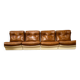 Sofa / 4 orchid modules Michel Cadestin for airborn