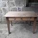 Table de ferme rustique 115 cm