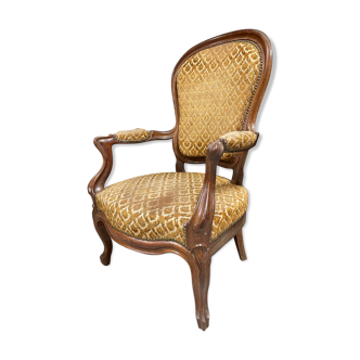 Fauteuil ancien XIXeme Napoleon III