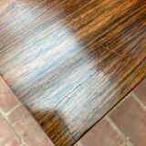 System table, portfolio, design teak veneer 80s