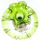 Viennese platter in Art Nouveau style flute