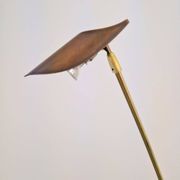 Modern Brass Lance Floor Lamp by Bernd Beisse, Germany, 1990s