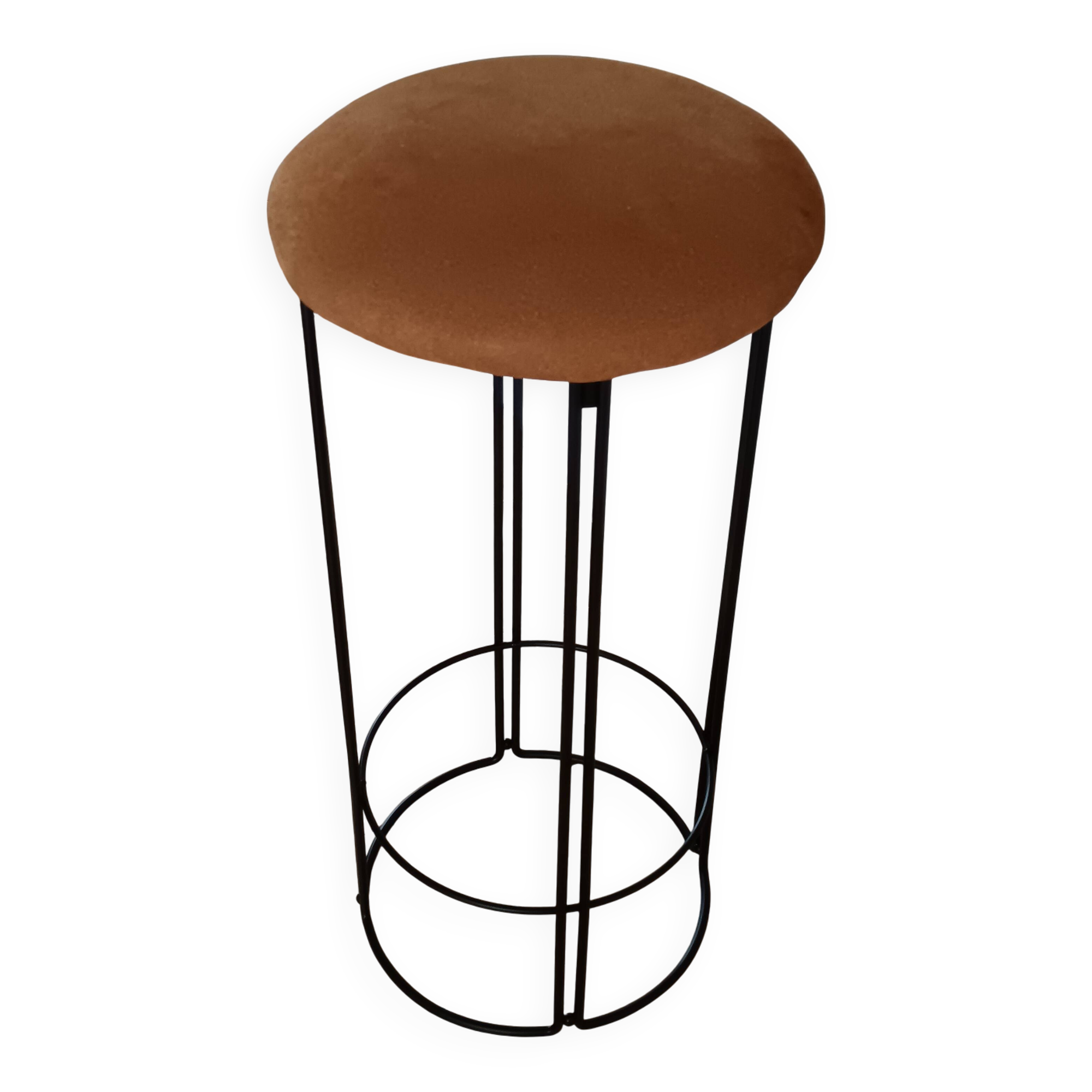 Wireframe birdcage stool