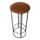 Wireframe birdcage stool
